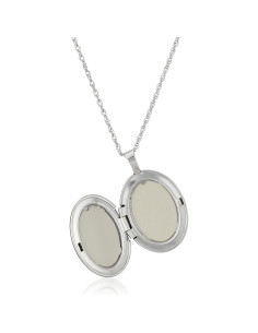 Collar medallón ovalado grabado a mano Amazon Essentials 45.72 cm 2