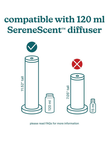 Aceite de Fragancia Homedics SereneScent 120ml Madera de Cedro y Vainilla