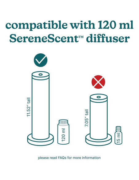 Aceite de Fragancia Homedics SereneScent 120ml Madera de Cedro y Vainilla