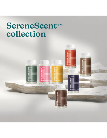 Aceite de Fragancia Homedics SereneScent 120ml Madera de Cedro y Vainilla