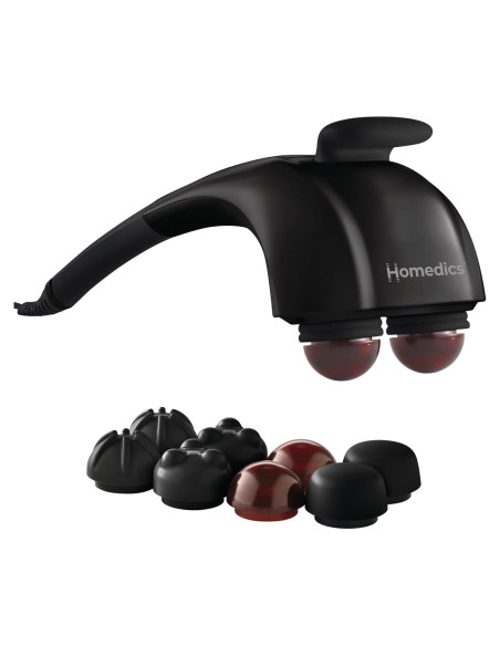 Masajeador de Espalda HoMedics HHP-385H con Calor y Nodos Duales