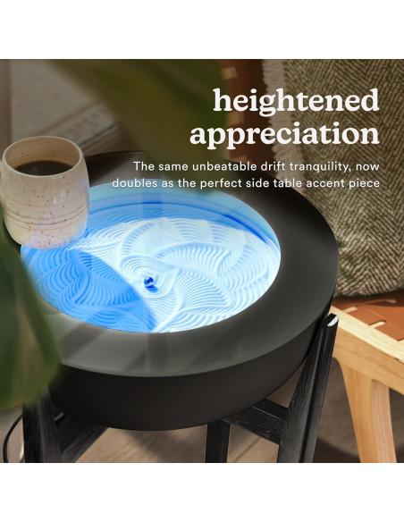 Soporte de Madera Maciza Homedics para Mesa de Arena 53cm Nogal