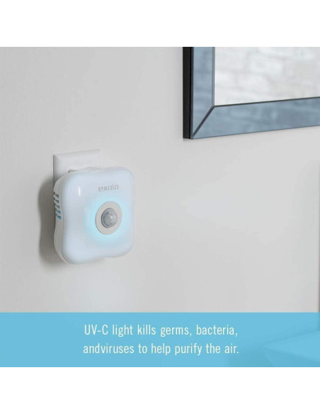 Purificador de Aire Personal UV-C HoMedics TotalClean - 99.9% Bacterias