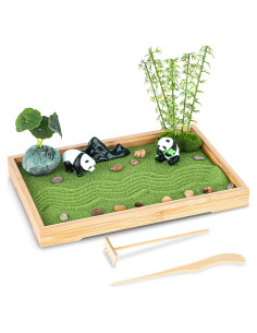 Kit de Jardín Zen NIUBBI 28x19cm Decoración Panda