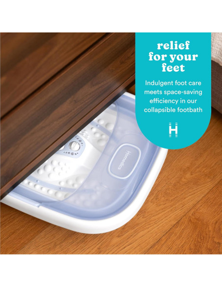 Baño de Pies Plegable Homedics Smart Space 40.8x36.8cm