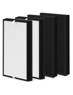 Paquete de 4 Filtros HEPA C500FL Homedics AP-C500/AP-C550