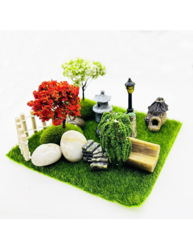 Kit de Mini Jardín Zen 26 Piezas Cayway - Accesorios Decorativos