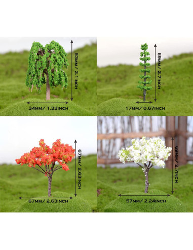 Kit de Mini Jardín Zen 26 Piezas Cayway - Accesorios Decorativos