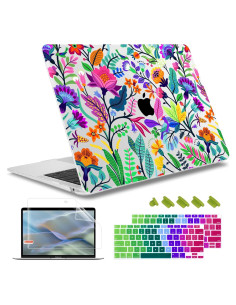 Funda Dura May Chen para MacBook Air 13" M1 2021-2018 - Flores