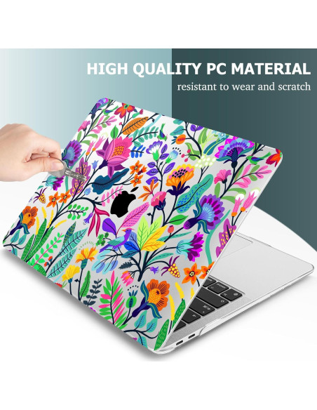 Funda Dura May Chen para MacBook Air 13" M1 2021-2018 - Flores