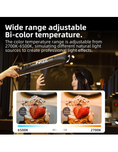 Tubo LED Inflable Bi-Color INKEE GC12 12W 2700K-6500K 2