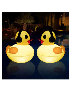 Luces Flotantes de Piscina Solar DeeprBetter 2 Pcs 39 cm