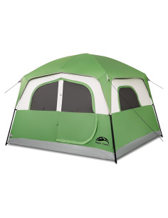 Carpa de Camping VIAJE FELIZ para 6 Personas Impermeable