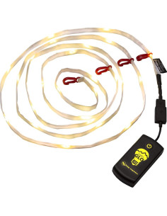 Tienda de Camping Big Agnes mtnGLO LED Rojo 254 cm 2