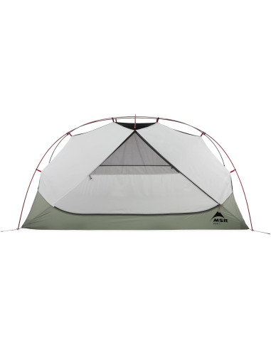 Tienda de Mochileo Ligera MSR Elixir 2 para 2 Personas Verde