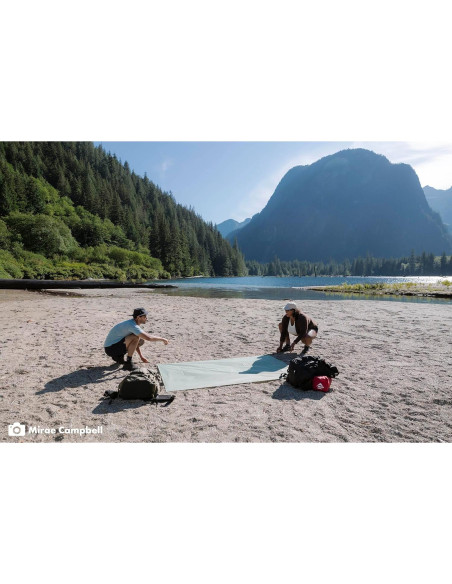 Tienda de Mochileo Ligera MSR Elixir 2 para 2 Personas Verde