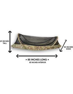 Tienda Bivy USGI Industries para 1 Persona - Camping y Senderismo 2