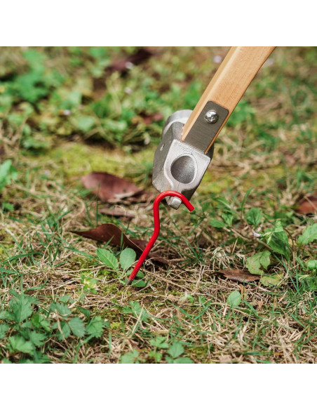 Clavos de Tienda de Camping iBasingo Titanio 8 Piezas 16.5cm