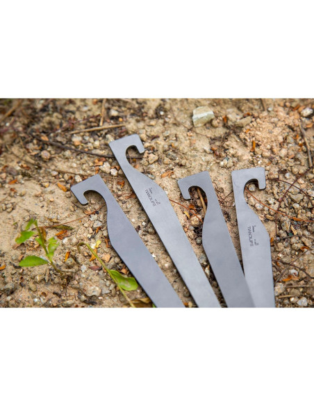 Estacas de Camping de Titanio TIANDLIFE 20cm Alta Resistencia