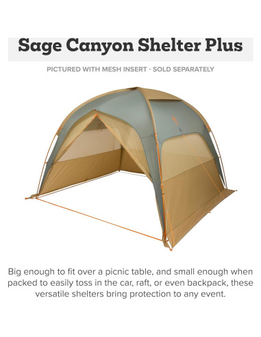 Toldo Plegable Big Agnes Sage Canyon Shelter Plus 9.29 m