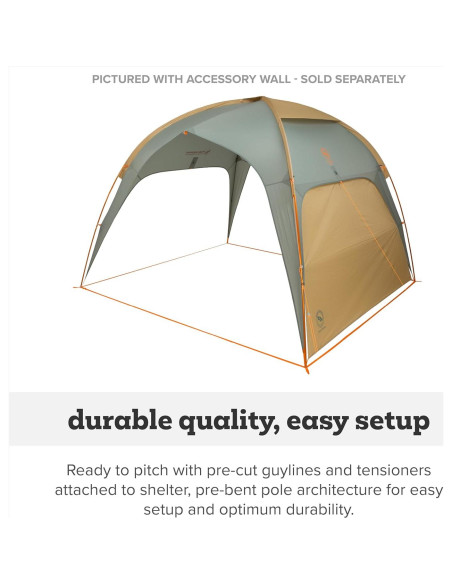 Toldo Plegable Big Agnes Sage Canyon Shelter Plus 9.29 m