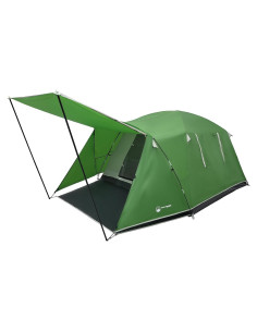 Carpa Familiar para 4 Personas Wakeman Verde con Porche