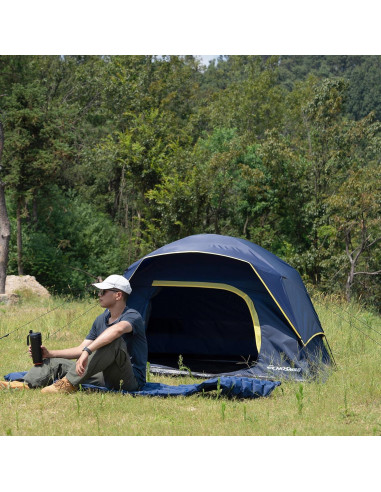 Carpa de Camping EchoSmile para 2 Personas - Impermeable y Ligera