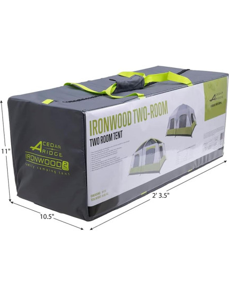 Carpa de Camping Cedar Ridge Ironwood para 5 Personas