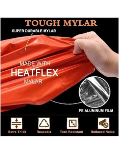 Kit de Supervivencia Genérico - Tienda de Emergencia 2.44x1.52m 2