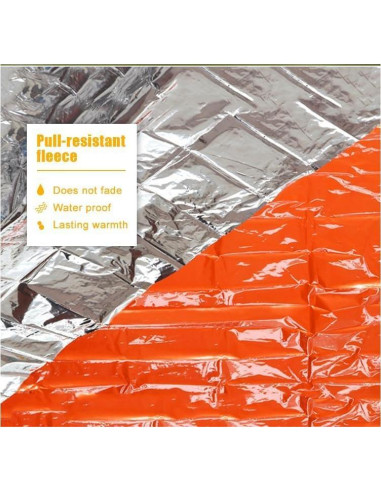 Kit de Supervivencia Genérico - Tienda de Emergencia 2.44x1.52m