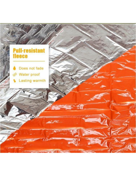 Kit de Supervivencia Genérico - Tienda de Emergencia 2.44x1.52m