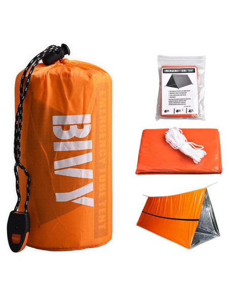 Carpa de Emergencia DZRZVD DZ TENT para 2 Personas Impermeable
