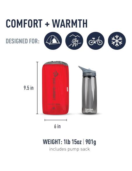 Colchón de Aire Aislado Sea to Summit Comfort Plus 6.35cm