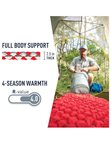 Colchón de Aire Aislado Sea to Summit Comfort Plus 6.35cm