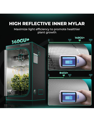 Tienda de Cultivo MARS HYDRO 68.58x68.58x160cm Mylar 1680D
