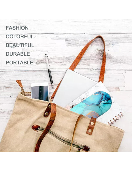 Estuche 2 en 1 AITIME para Lentes de Contacto y Gafas - Verde Mármol