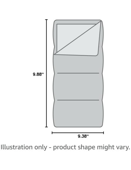 Saco de dormir Coleman Palmetto para clima frío - 180 cm