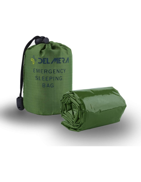 Saco de Dormir de Emergencia Delmera Mylar 208x94 cm Ligero