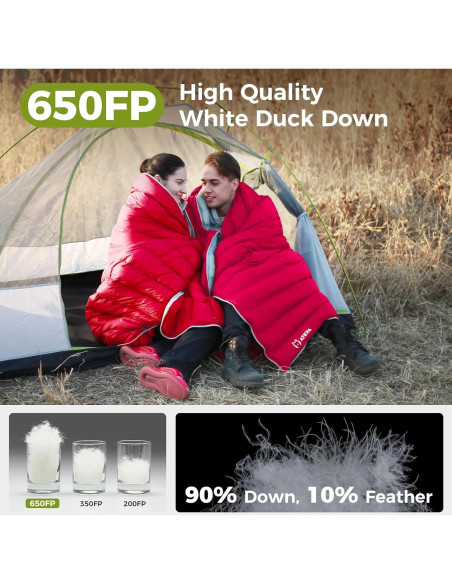 Saco de dormir ATEPA SEATTLE 300 ultraligero 3 estaciones