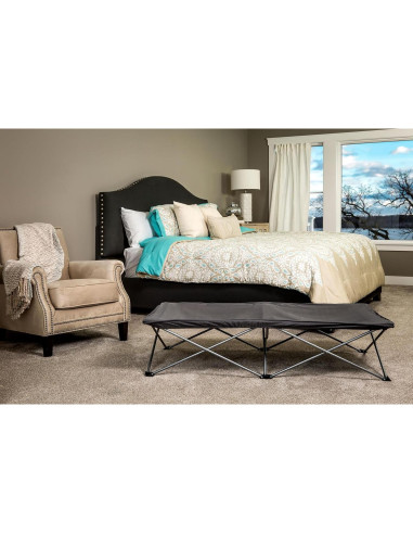 Cama Portátil Extra Larga Regalo My Cot Gris 137x71 cm