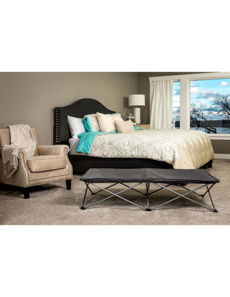 Cama Portátil Extra Larga Regalo My Cot Gris 137x71 cm