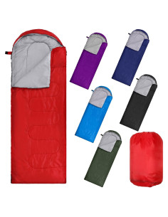 Sacos de Dormir Macarrie 6 Piezas Impermeables 4 Estaciones