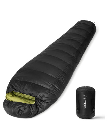 Saco de dormir ATEPA ELEMENTS 450 momia 1 kg impermeable