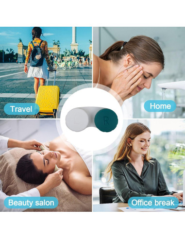 Set de 14 Cajas de Lentes de Contacto Aoutrow Coloridas