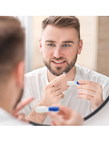 Set de 14 Cajas de Lentes de Contacto Aoutrow Coloridas