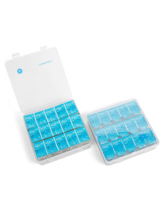 Organizador de Lentes de Contacto 3 Meses - Caja Portátil 120-180 Lentes