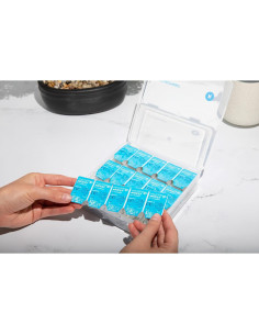 Organizador de Lentes de Contacto 3 Meses - Caja Portátil 120-180 Lentes 2