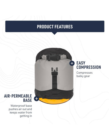 Bolsa de Compresión Seca 5L Sea to Summit Azul Atolón