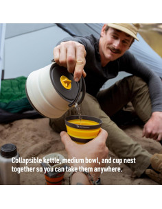 Juego de Cocina Plegable Ultraligero Sea to Summit 3 Piezas 2