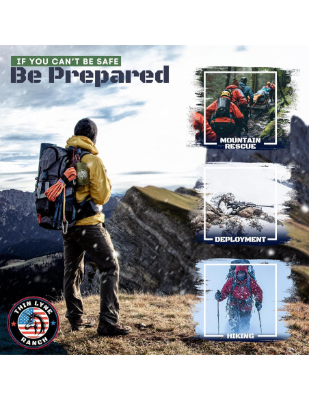 Saco de Dormir de Emergencia Ultra Grande ThinLyneRanch 2 Personas